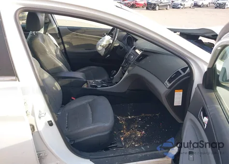 2012 Hyundai Sonata Hybrid из США, поврежденный, VIN KMHEC4A49CA046734